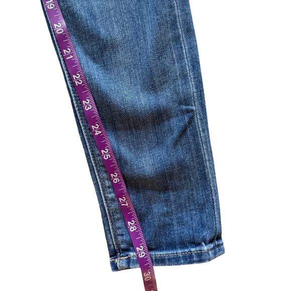 Express Jeans Womens size 0R 0 Blue legging skinny mid rise Preppy Bodycon - Picture 10 of 13